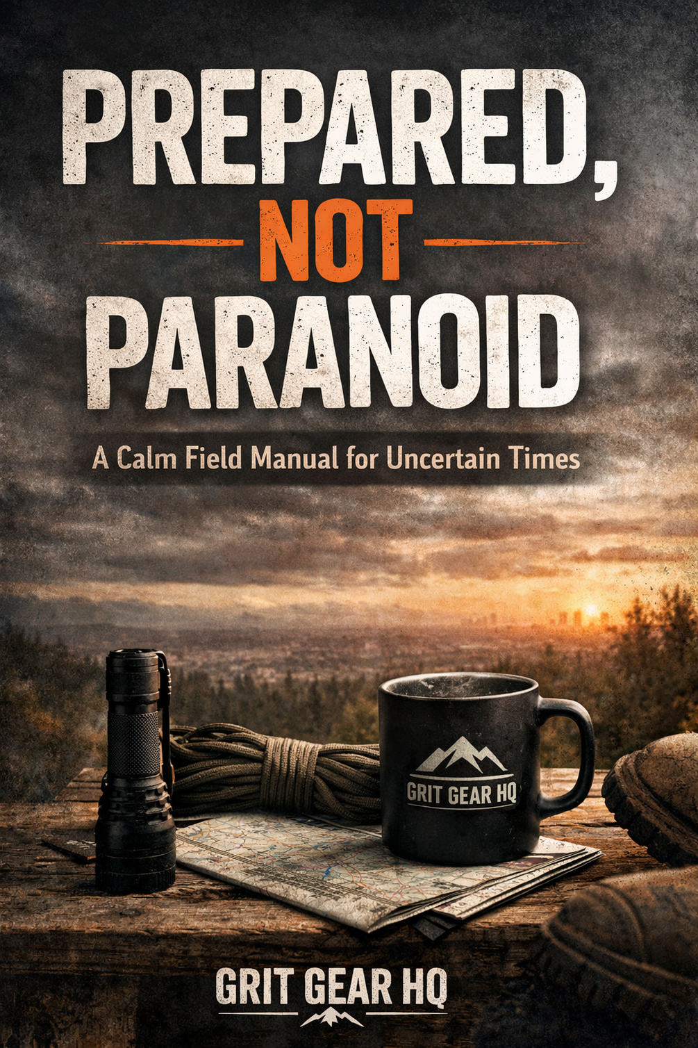 Prepared Not Paranoid field guide cover
